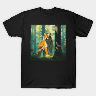 Beautiful Tiger in the jungle T-Shirt